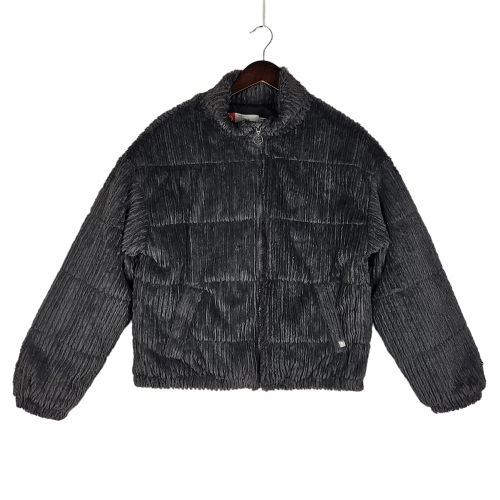 Jacket cosy The American outdoorsman Gray soft puffer size M
